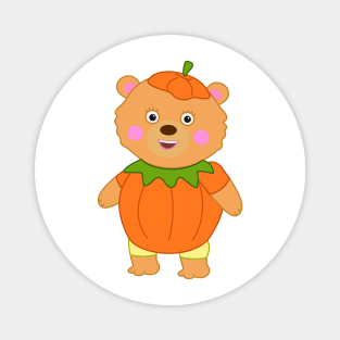 Bonnie Bear - Halloween Pumpkin costume Magnet